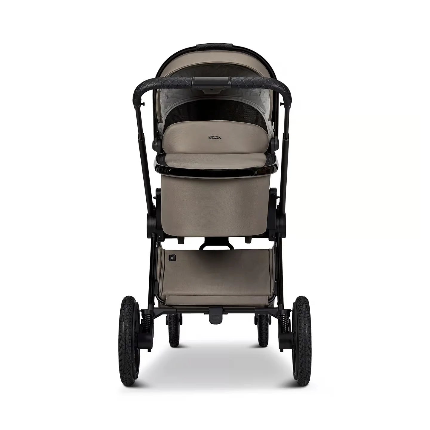 Green Moon kids Gio Edition Plus 722 mud 25 Kinderwagen Fachhandelsartikel mud/chrome
