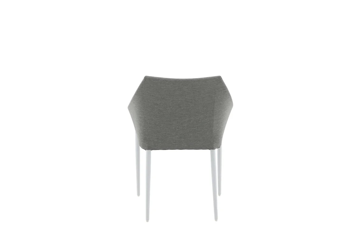 2er Set - Gartenstuhl Sophia aus Aluminium/Polyester
