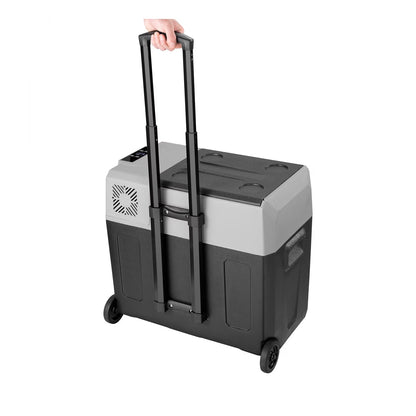 Juskys Kompressor Kühlbox Yukon 50 Liter für Auto, Lkw, Camping - 12/24/230 V Kompressorkühlbox