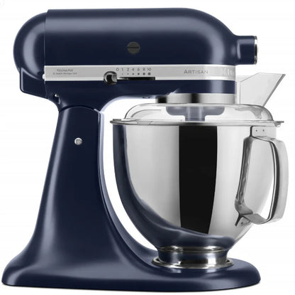 KitchenAid 4,8 L 5KSM175 Artisan Küchenmaschine Meatlover mit Ganzmetall- Fleischwolf und Spritzgebäckvorsatz