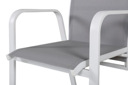2er Set - Gartenstuhl Bossa aus Textilene/Aluminium