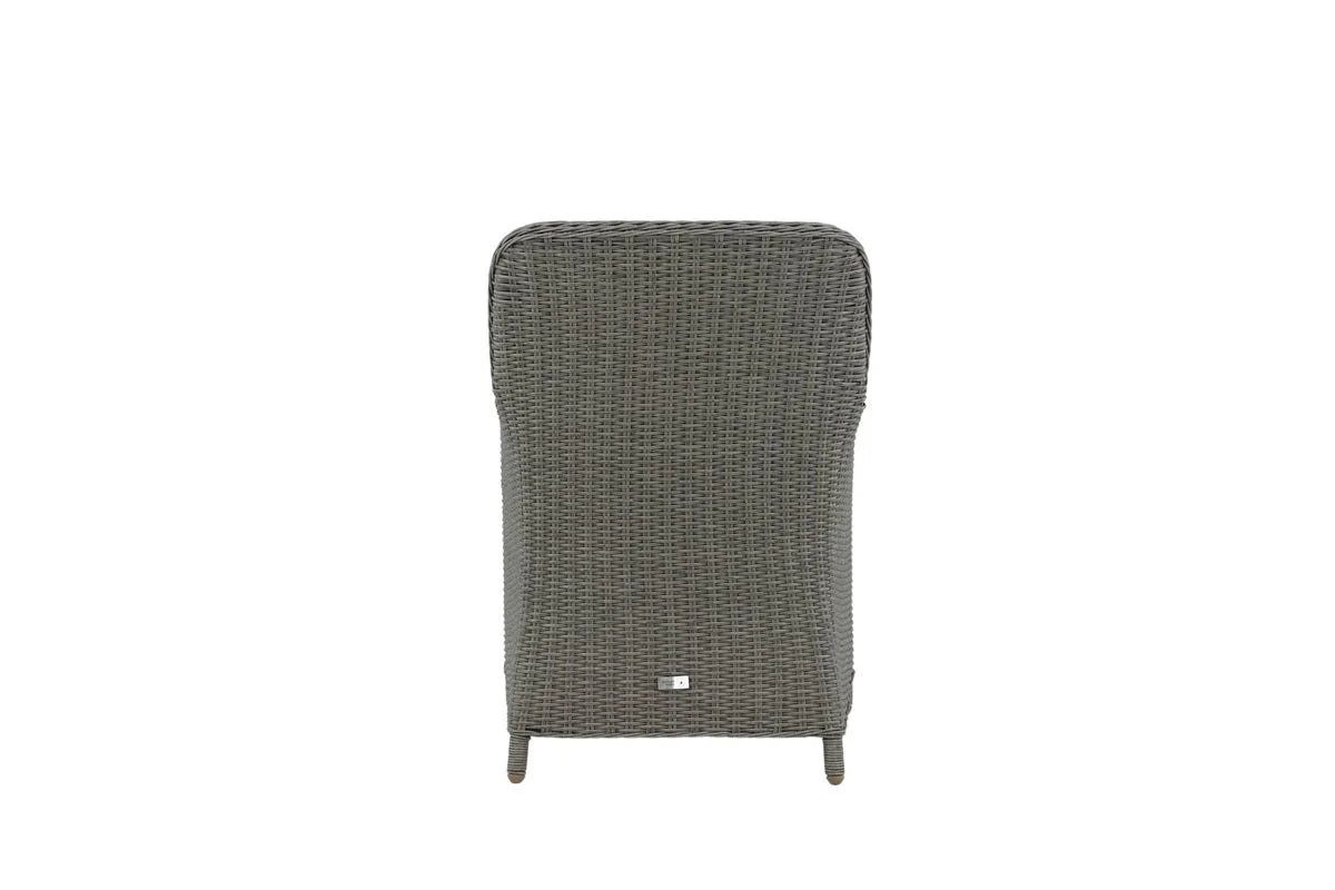 2er Set - Gartenstuhl London aus synthetischem Rattan