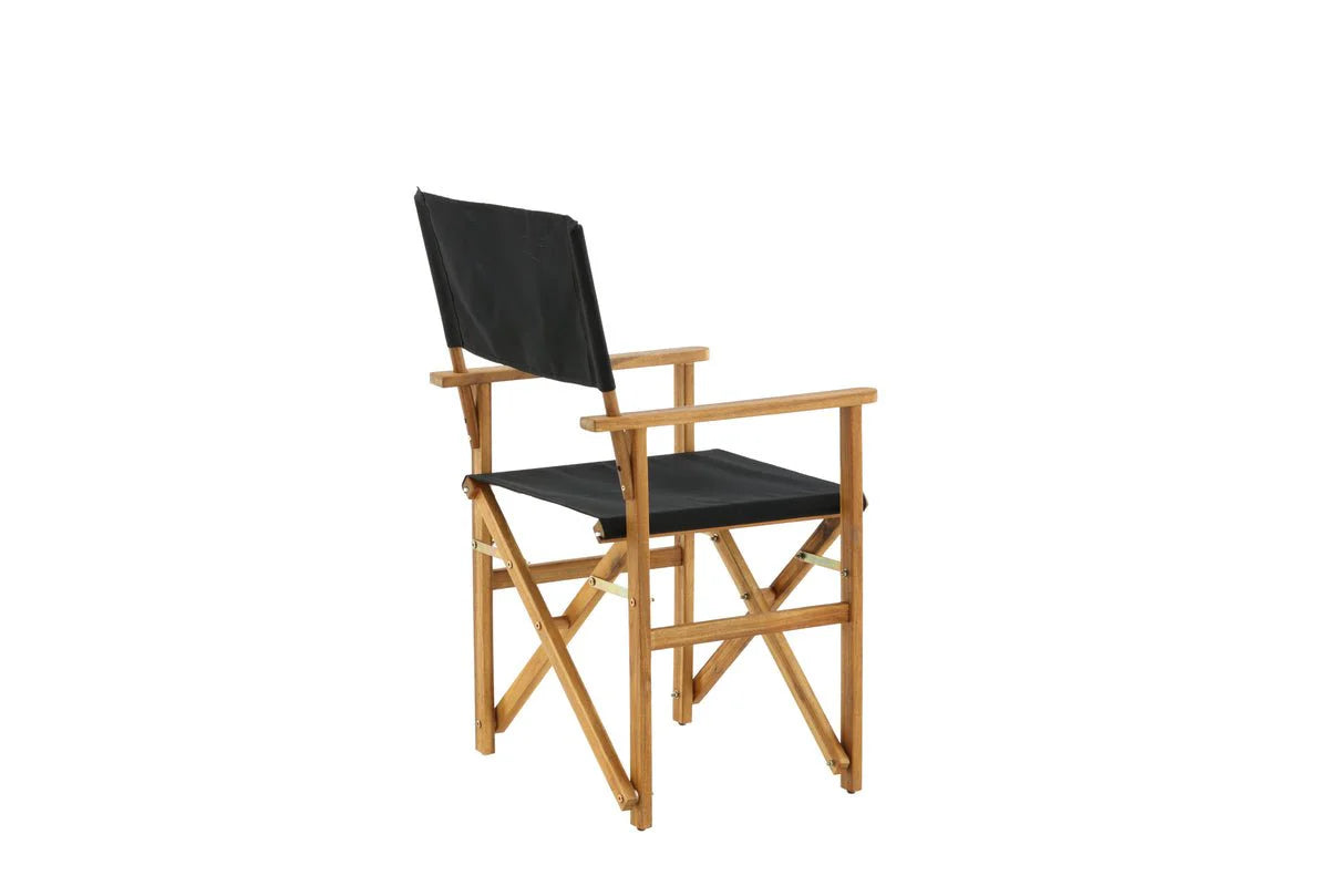 2er Set - Gartenstuhl Marlene aus Akazie/Polyester