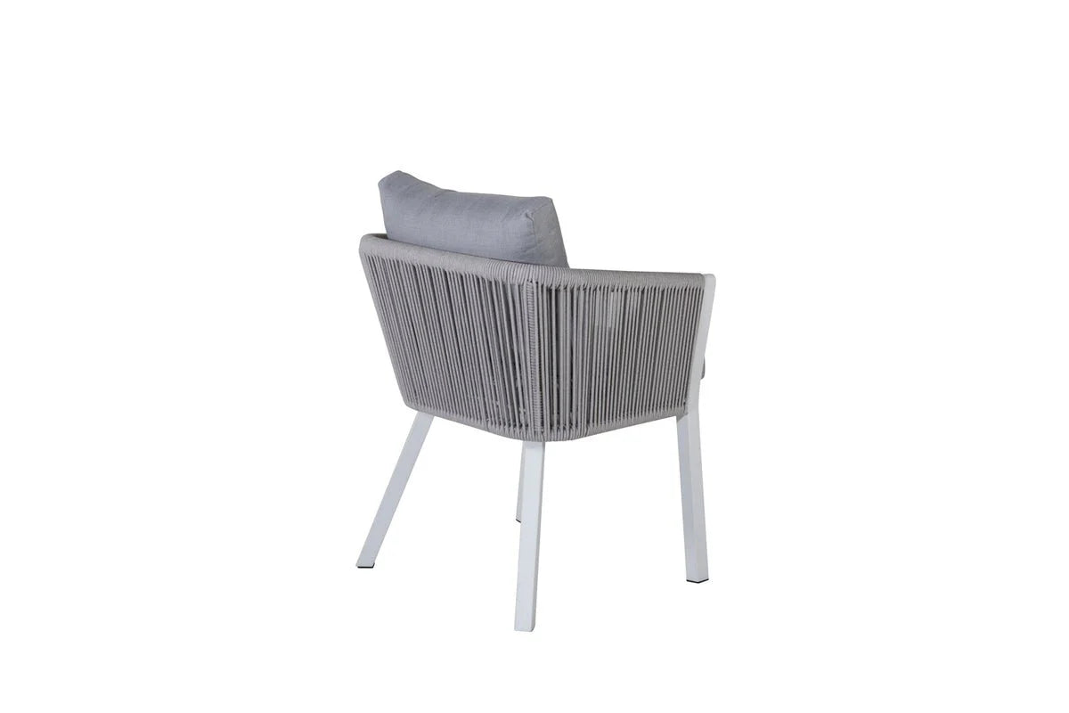 2er Set - Gartenstuhl Myria aus Metall/Polyester