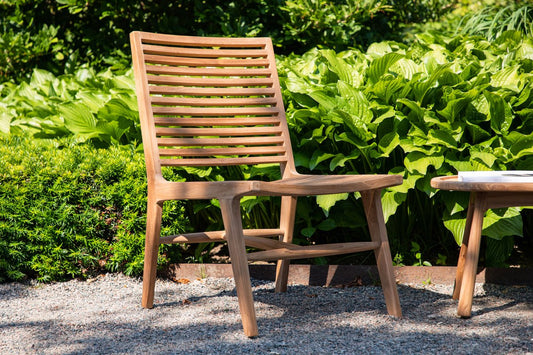 Gartenstuhl Malea - aus Teakholz in Naturoptik