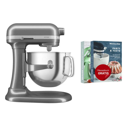 KitchenAid Küchenmaschine mit Schüsselheber 6,6 L Artisan 5KSM70SHX