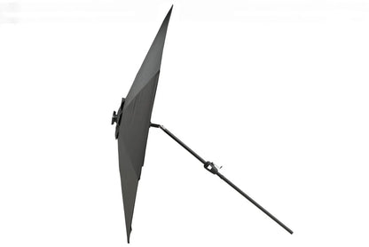 Sonnenschirm Lightning – Ø270 cm in wahlweise Schwarz oder Grau