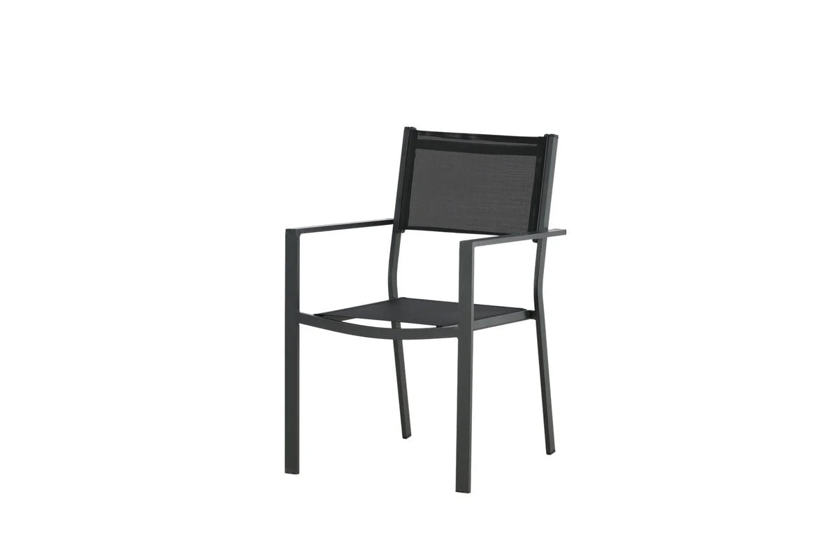 2er Set - Gartenstuhl Karibik aus Aluminium/Textilene