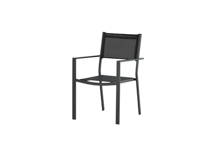 2er Set - Gartenstuhl Karibik aus Aluminium/Textilene