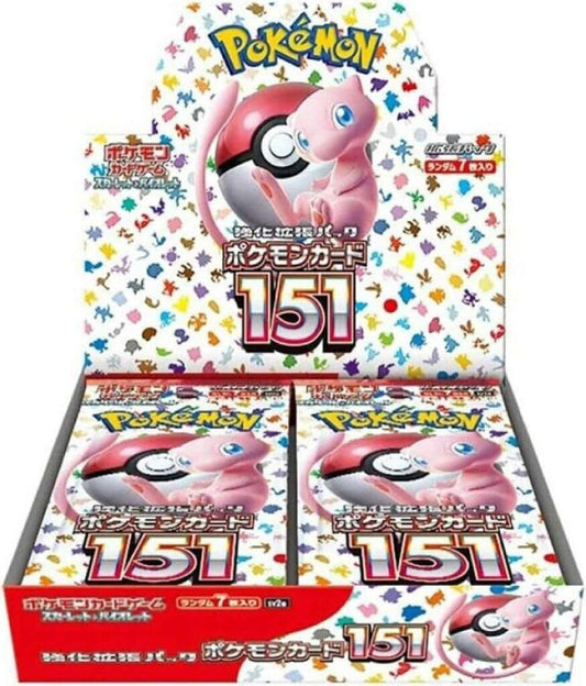 Pokémon Karmesin & Purpur - 151 20er Booster Box Display (Japanisch)