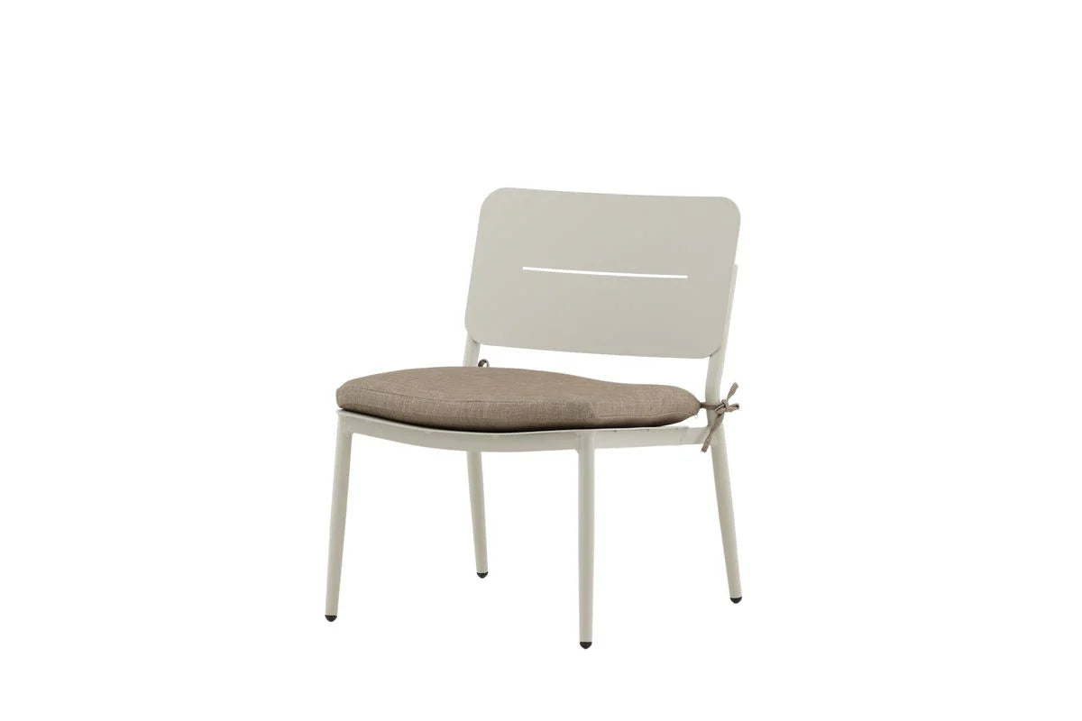 2er Set - Mara Gartenstuhl aus Metall/Polyester