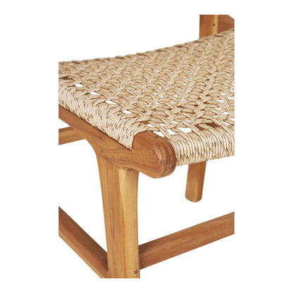 2er Set - Gartenstuhl Capri ohne Armlehne aus Teakholz