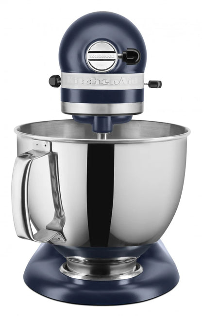 KitchenAid 4,8 L 5KSM175 Artisan Küchenmaschine Steellover mit Edelstahl-Werkzeugen