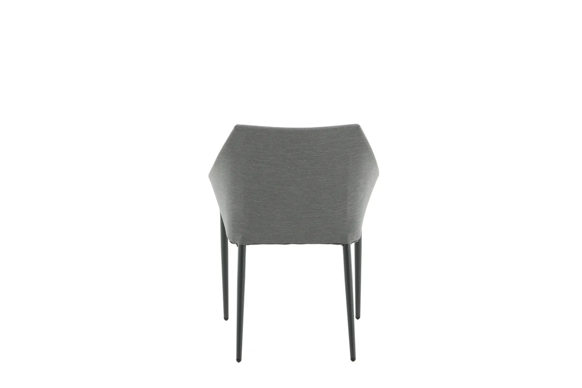 2er Set - Gartenstuhl Sophia aus Aluminium/Polyester