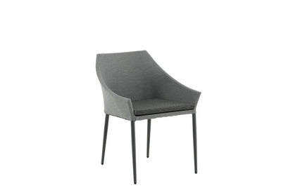 2er Set - Gartenstuhl Sophia aus Aluminium/Polyester