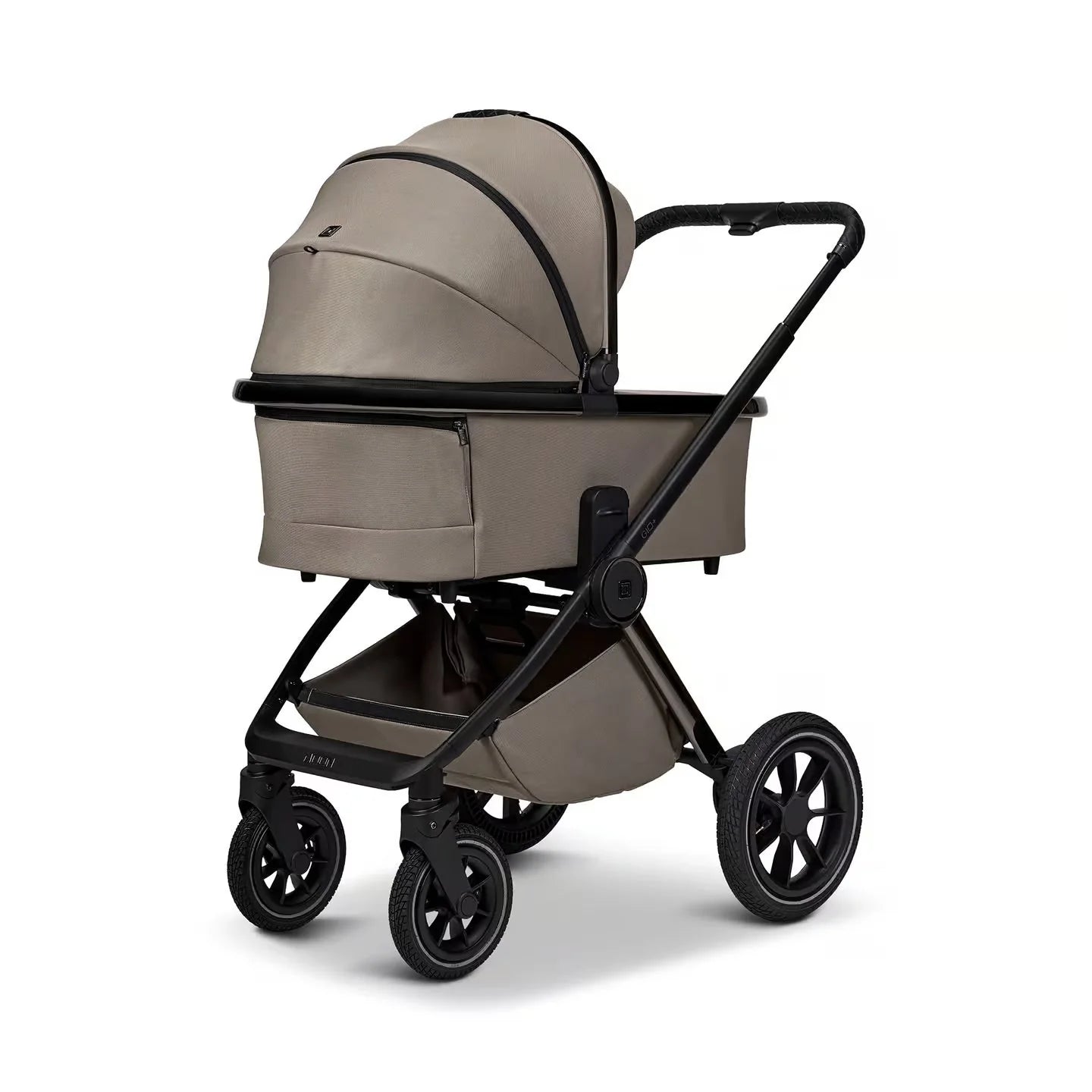 Green Moon kids Gio Edition Plus 722 mud 25 Kinderwagen Fachhandelsartikel mud/chrome