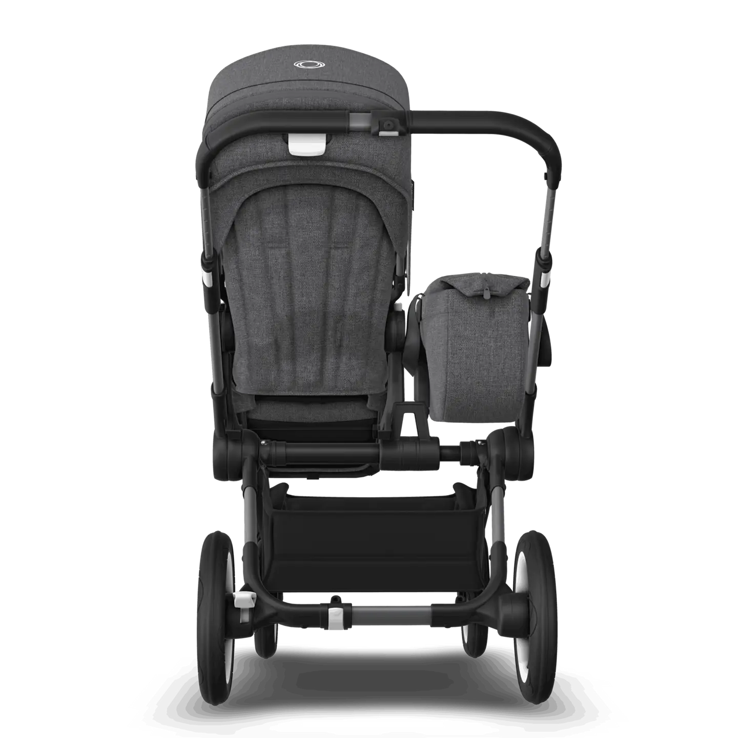 B-Ware Bugaboo Kinderwagen Mono Babywagen Donkey 5 Grey Melange Erweiterbar