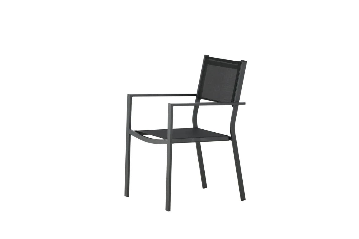 2er Set - Gartenstuhl Karibik aus Aluminium/Textilene