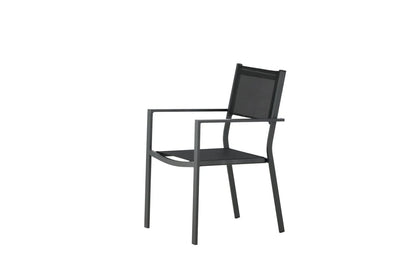 2er Set - Gartenstuhl Karibik aus Aluminium/Textilene
