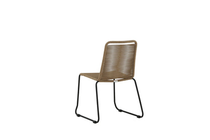 2er Set - Gartenstuhl Lina aus Metall/Polyester