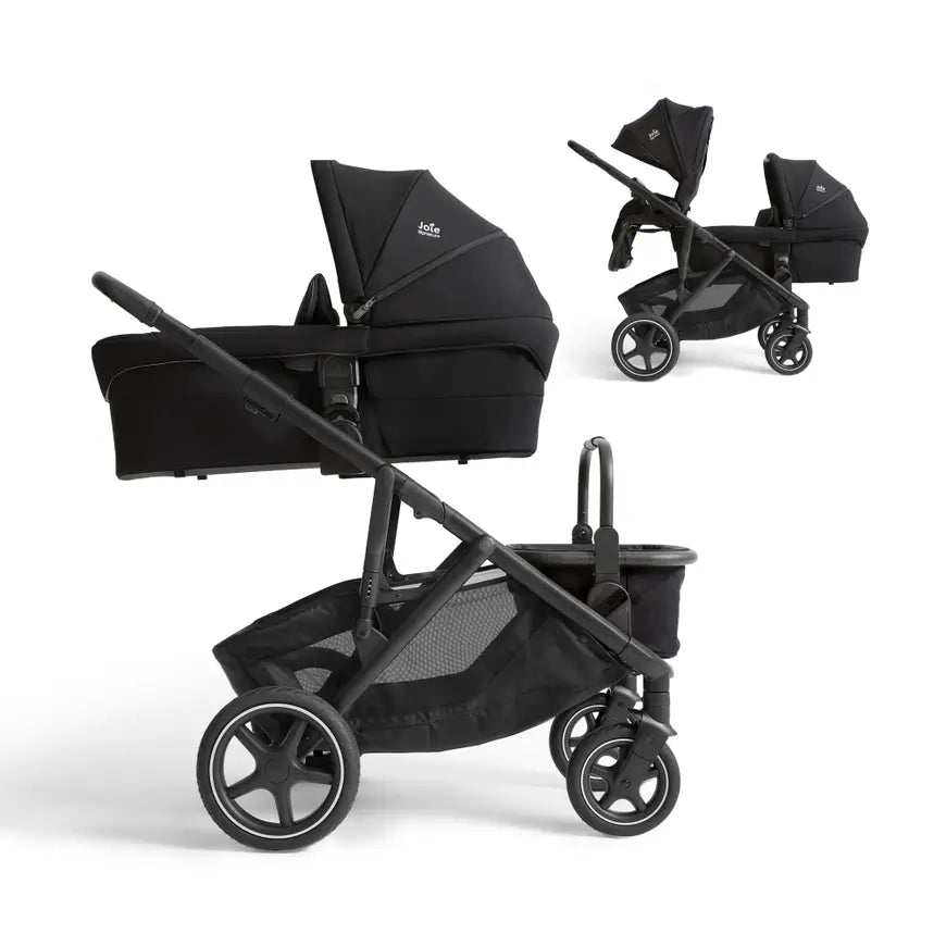 B-Ware Joie Kinderwagen Kombi Sportwagen Versiti Synonym Eclipse Schwarz