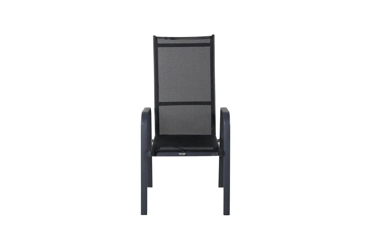 2er Set - Gartenstuhl Bossa aus Textilene/Aluminium