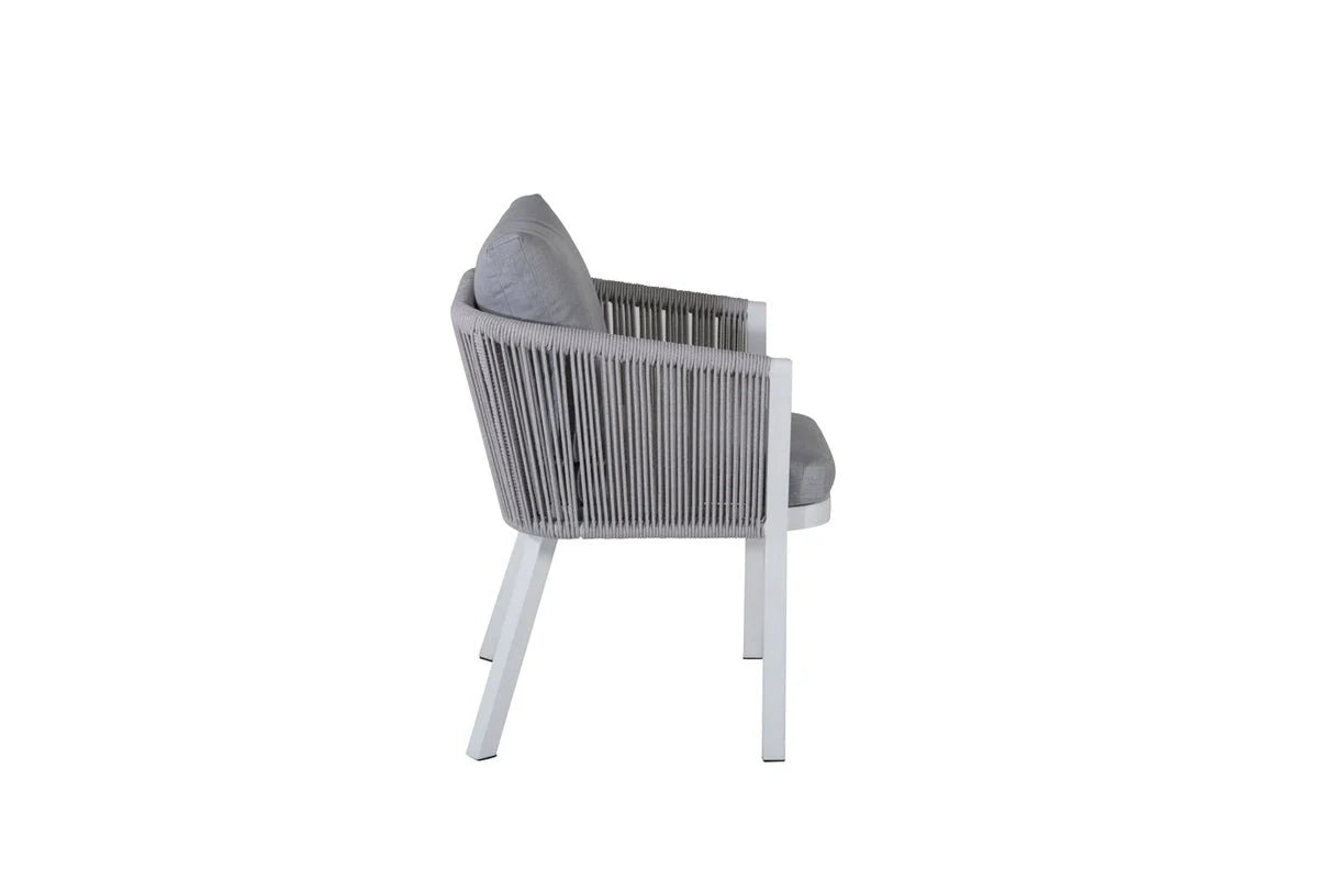 2er Set - Gartenstuhl Myria aus Metall/Polyester
