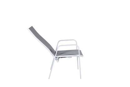 2er Set - Gartenstuhl Bossa aus Textilene/Aluminium