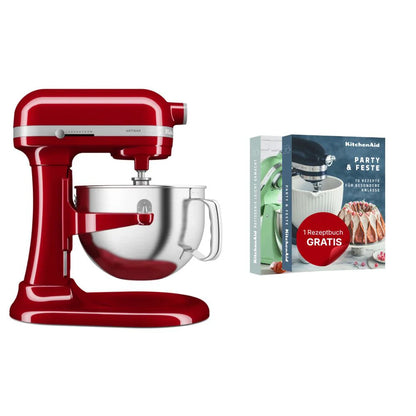 KitchenAid Küchenmaschine mit Schüsselheber 5,6 L Artisan 5KSM60SPX