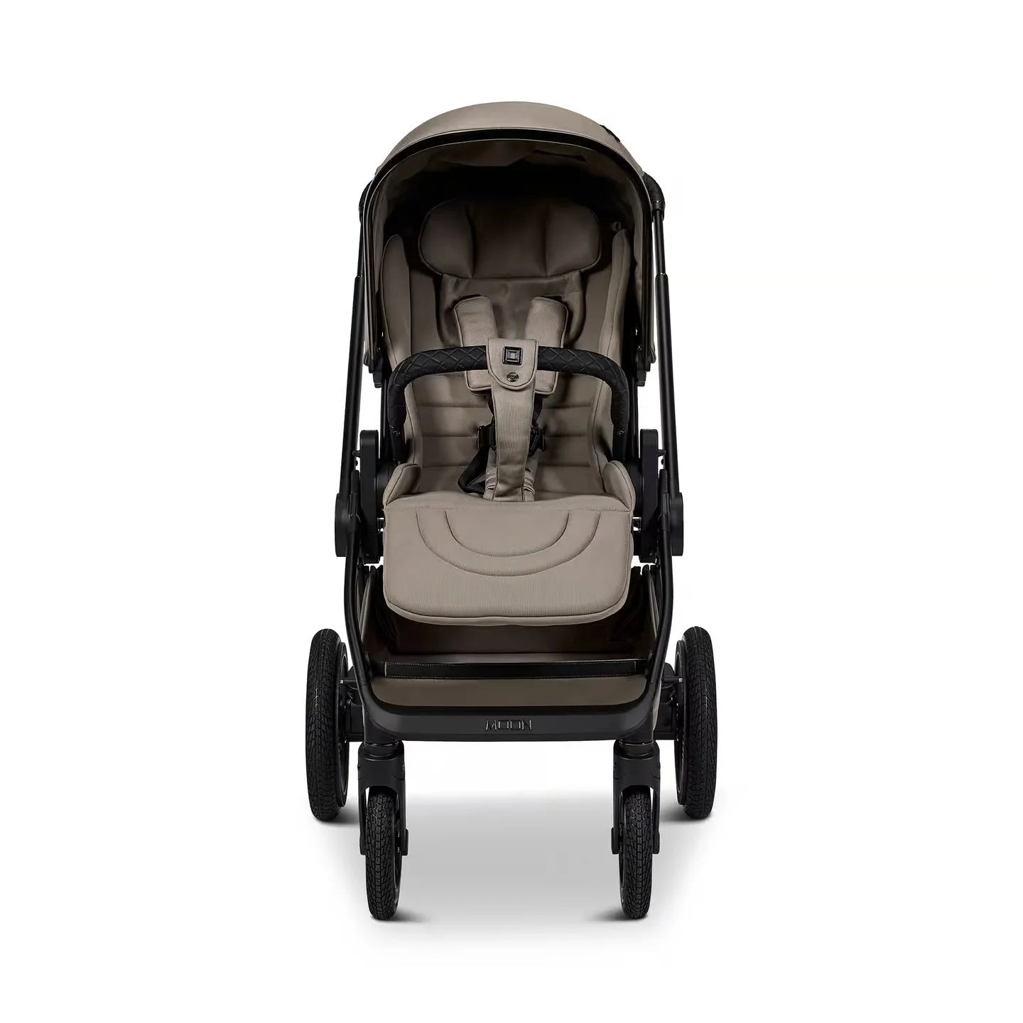 Green Moon kids Gio Edition Plus 722 mud 25 Kinderwagen Fachhandelsartikel mud/chrome