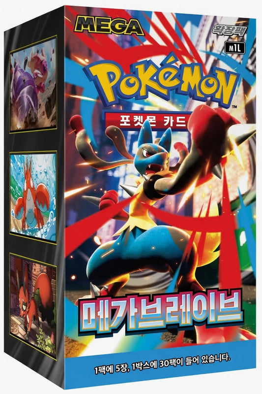 Pokémon TCG Mega Brave Booster Display Kor. (M1L)