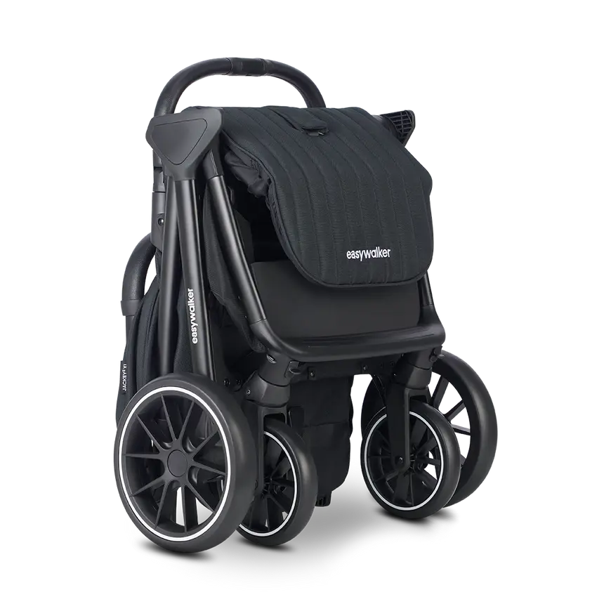 B-Ware Easy Walker Kinderwagen Jackey² Xl Buggy Babywagen Reisebuggy Midnight Black