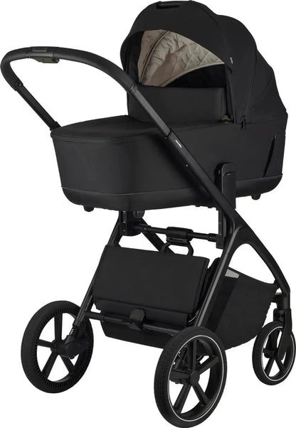 B-Ware Easywalker Kinderwagen Buggy Zoey Pure Black Sitz Babywanne Einkaufskorb