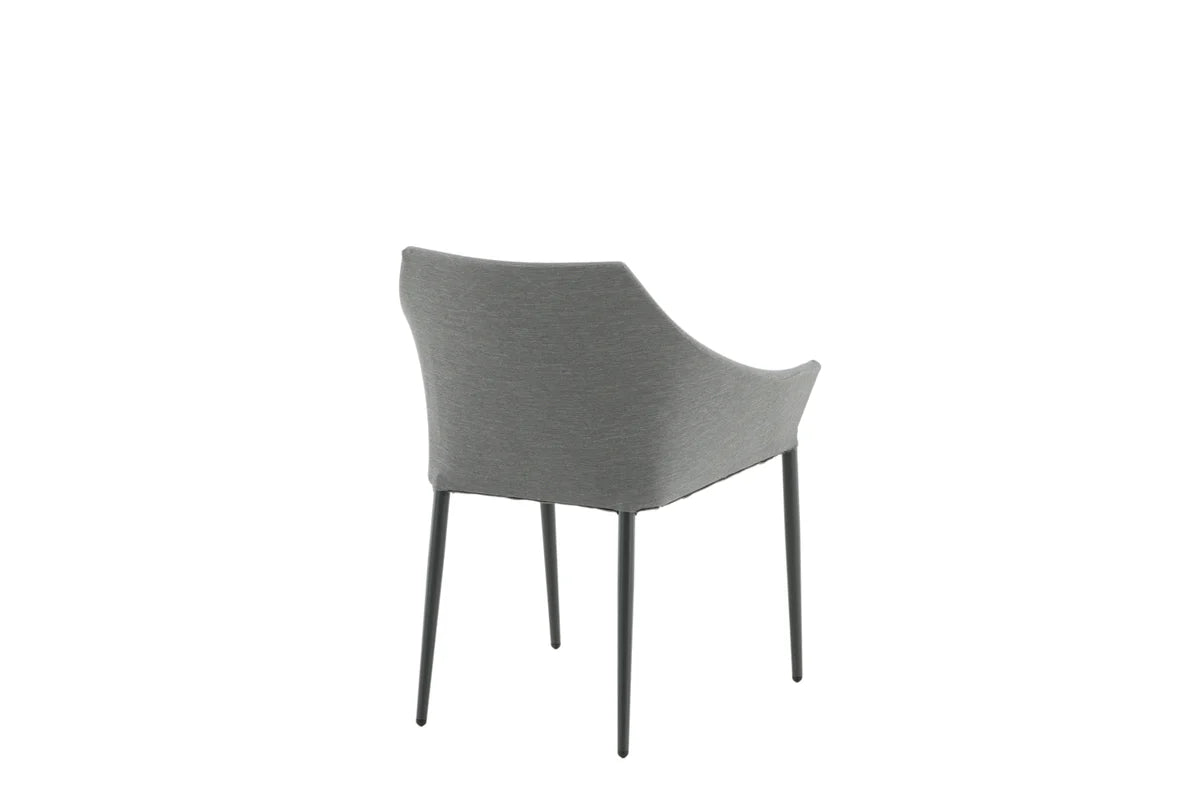2er Set - Gartenstuhl Sophia aus Aluminium/Polyester