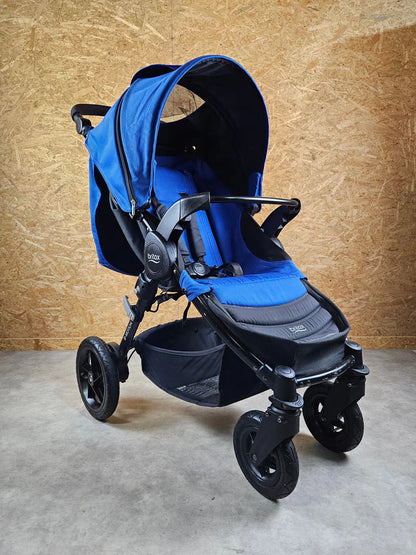 Britax - B-Motion Buggy Kinderwagen - Blau in gutem Zustand