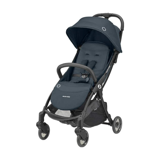Maxi-Cosi Jaya Kinderwagen, super leichter, zusammenklappbarer Stadtbuggy, Kompakter Kinderbuggy mit automatischer Falt-Funktion, Essential Graphite