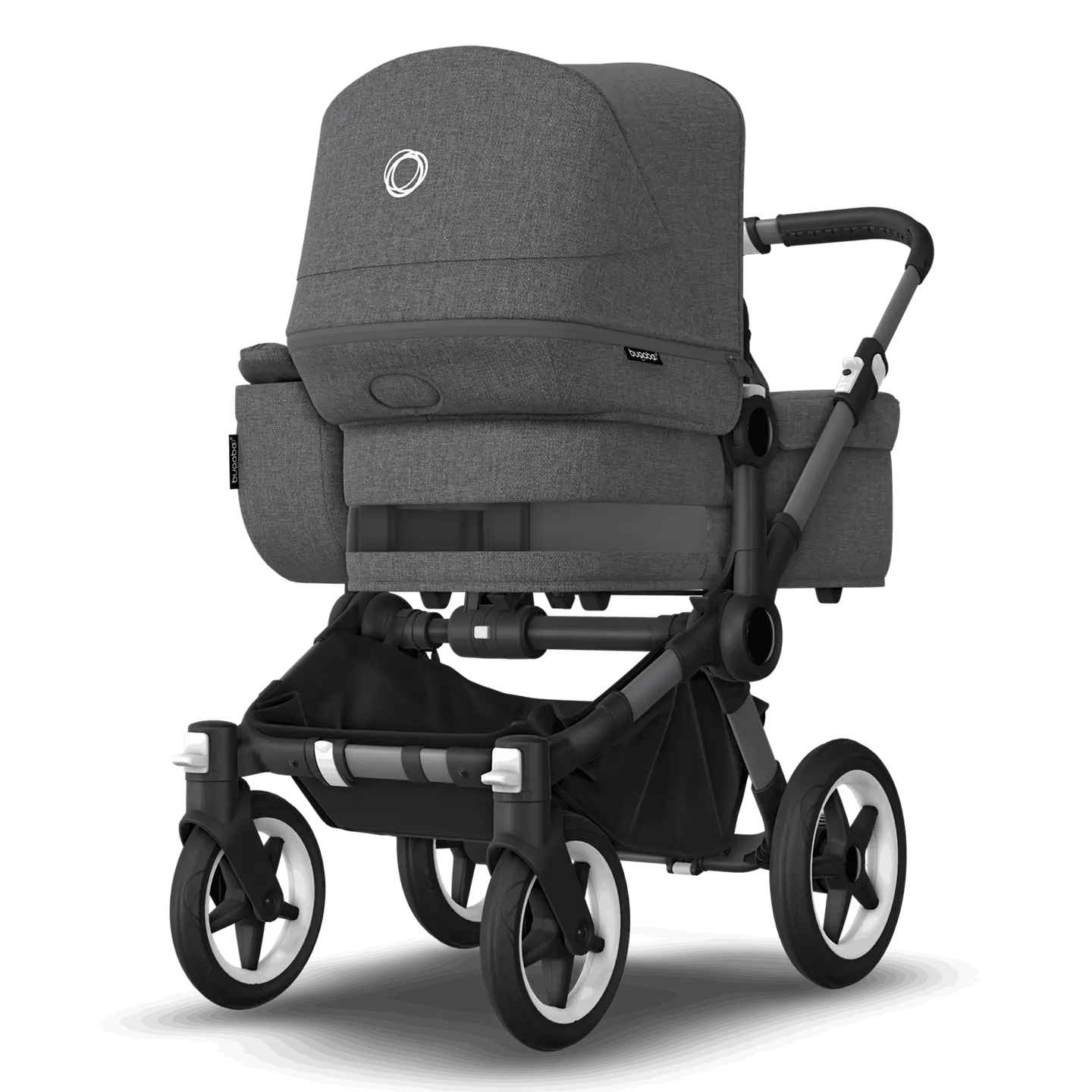 B-Ware Bugaboo Kinderwagen Mono Babywagen Donkey 5 Grey Melange Erweiterbar