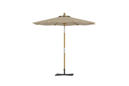 Sonnenschirm Solara – Ø270 cm in der Farbe Beige