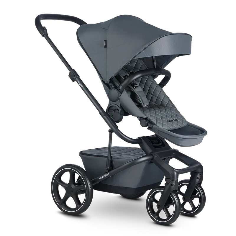 Easywalker Set Harvey⁵ Premium Kombi Kinderwagen Mineral Grey Mit Wanne B-Ware