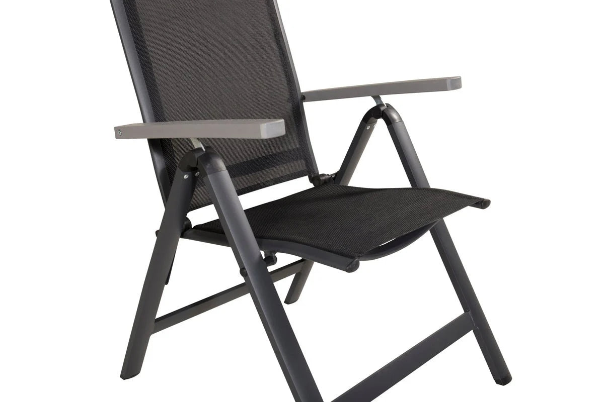 2er Set - Gartenstuhl Montenegro aus Textilene/Aluminium