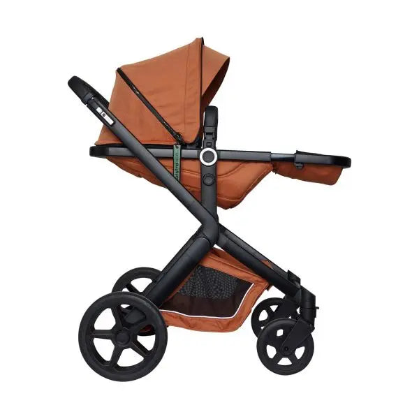 B-Ware Koelstra Next Kinderwagen Buggy 2in1 Kupfer Babywanne Verstellbarer Griff