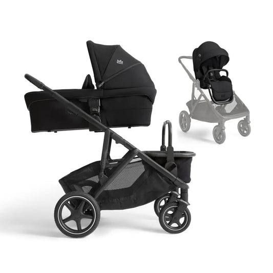 B-Ware Joie Kinderwagen Kombi Sportwagen Versiti Synonym Eclipse Schwarz