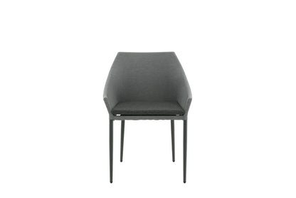 2er Set - Gartenstuhl Sophia aus Aluminium/Polyester