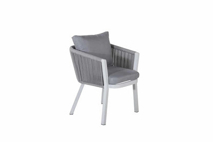 2er Set - Gartenstuhl Myria aus Metall/Polyester