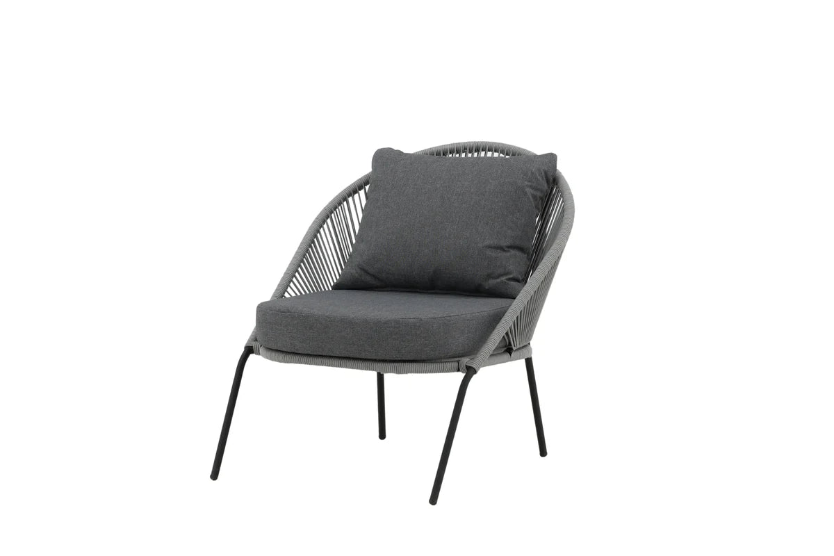 2er Set - Gartenstuhl Vintera aus Metall/Polyester