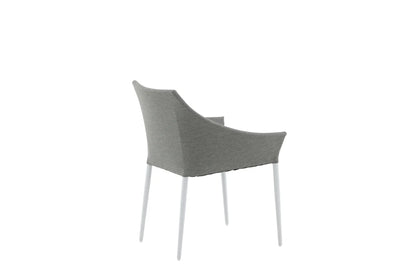 2er Set - Gartenstuhl Sophia aus Aluminium/Polyester