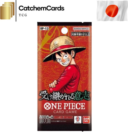 One Piece Card Game OP-13 „Carrying on His Will“ - Booster Display - Japanisch