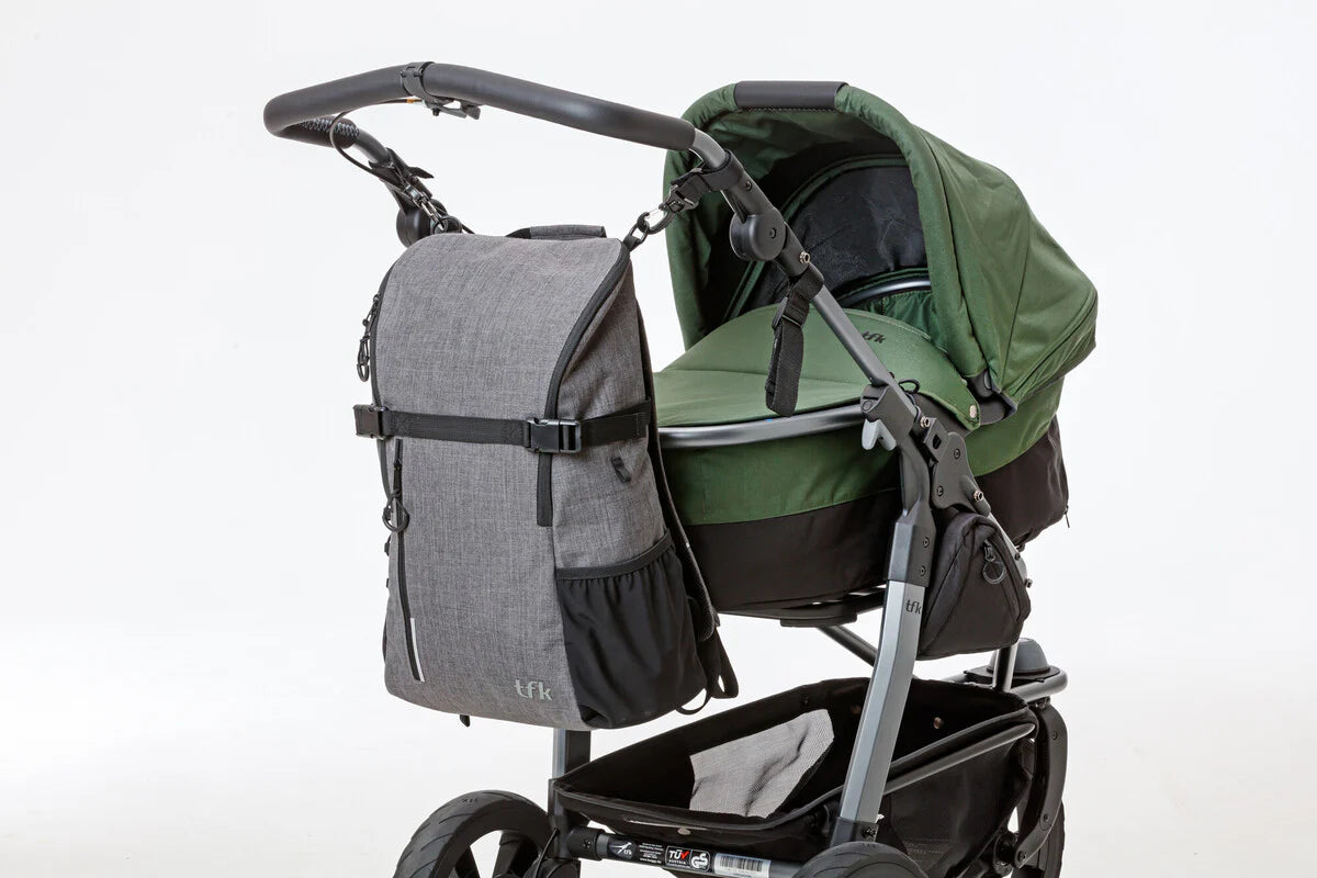 tfk Universalklingel – Flexible Klingel für Kinderwagen & Fahrräder