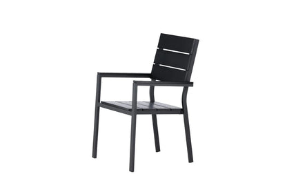 2er Set - Gartenstuhl Leonie aus Aluminium