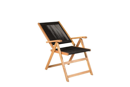 2er Set - Gartenstuhl George aus Akazie/Polyester